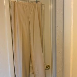 Armani side zip slacks